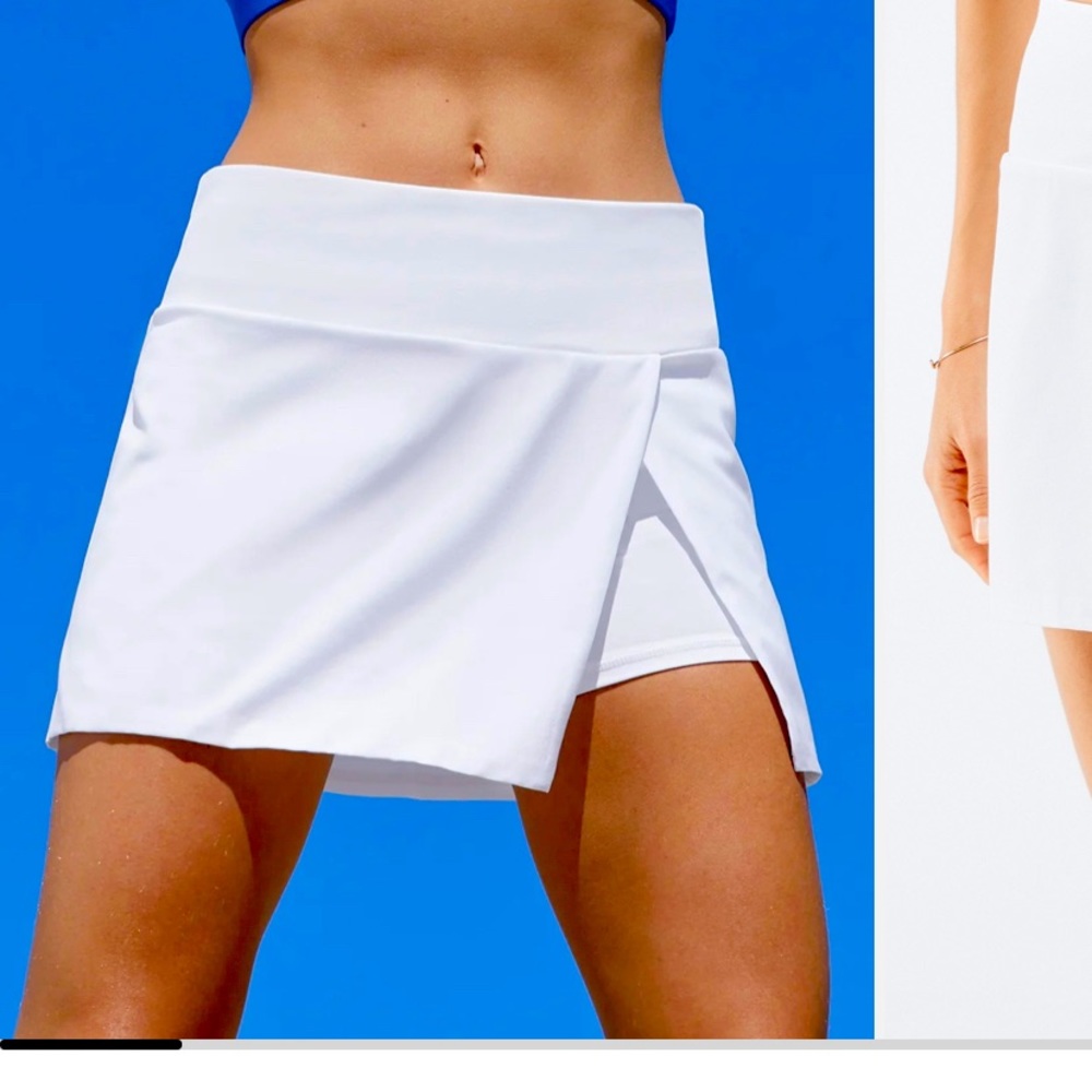 White Fabletics Skye Skort II - Medium